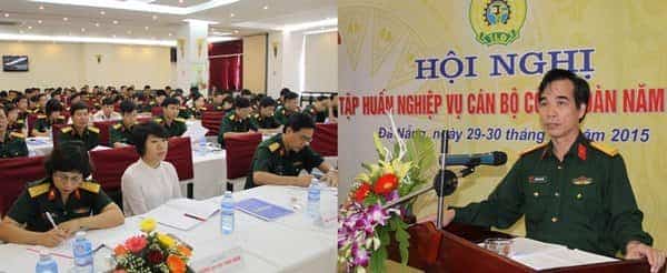 Tổng cục CNQP tổ chức tập huấn nghiệp vụ cán bộ Công đoàn (năm 2015).