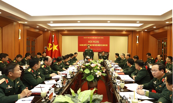 Đảng ủy Tổng cục Công nghiệp quốc phòng ra Nghị quyết lãnh đạo thực hiện nhiệm vụ năm 2025